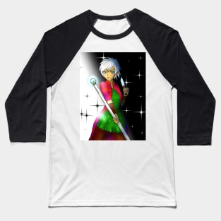 cute elf wizard for dnd and anime fans Baseball T-Shirt